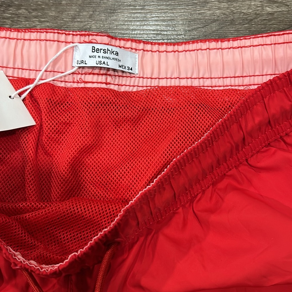 Bershka Retro Style Basic Swim Shorts - Picture 7 of 9